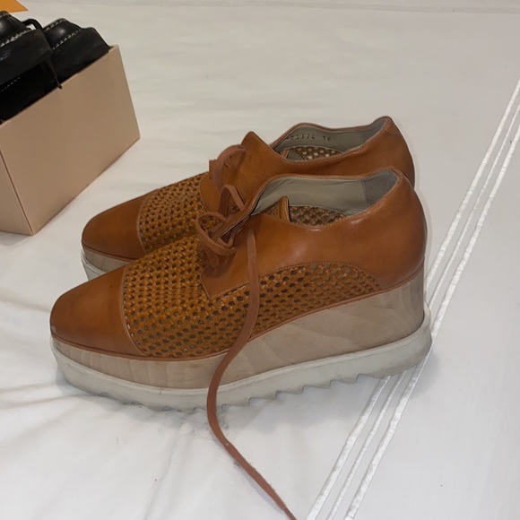 Stella McCartney platform shoes size 38 - Picture 2 of 3